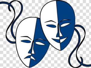 Mask Clipart Theater   Theatre Masks  HD Png Download