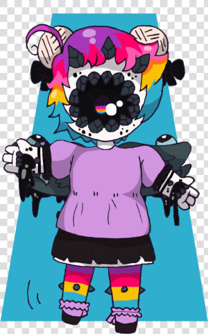 Harper Xynthii Oc Child Toddler Pastel Goth Lisa Frank   Pastel Goth Oc  HD Png Download