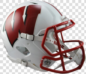 Wisconsin Speed Authentic Helmet   Wisconsin Football Helmet  HD Png Download