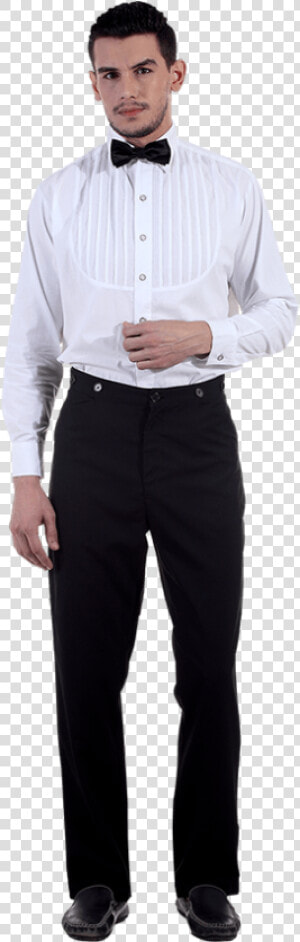 Black Victorian Trousers   Victorian Casual Outfits Male  HD Png Download