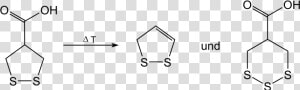 1 2 3 Trithiane 5 Carboxylic Acid  HD Png Download