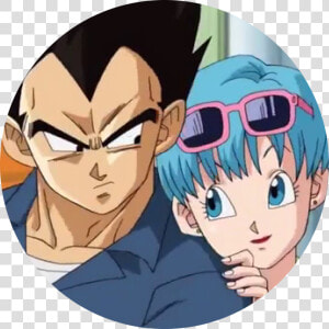 Vegeta San And Bulma   Png Download   Dragon Ball Super Vegeta Y Bulma  Transparent Png