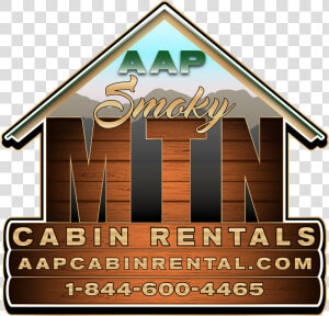 Log Cabin Rentals In The Great Smoky Mountains Area   Poster  HD Png Download