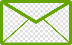 Envelope Mail Png Transparent Background   Mail Green  Png Download