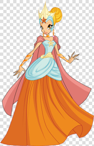 Queen Stella By Assassins creed1999   Winx Club Queen Stella  HD Png Download