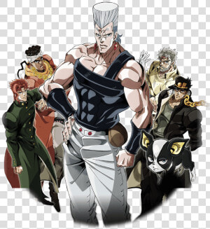 Unit Those Who Put An End   Jjba Outfit Polnareff  HD Png Download