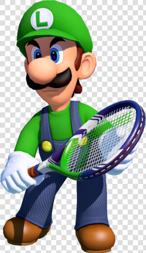 Luigi Mario Tennis Aces  HD Png Download