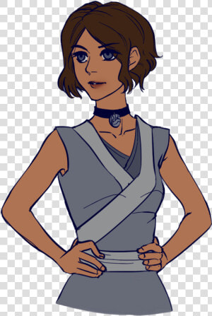 Someone Asked Me To Draw Katara With Short Hair Once  HD Png Download