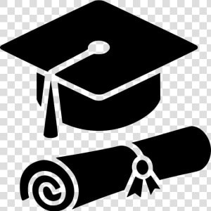 Vector Graphics Graduation Ceremony Computer Icons   Graduation Cap And Diploma Icon  HD Png Download