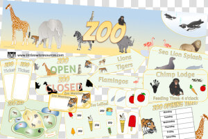 Zoo Role Play Pack Cover   Zoo  HD Png Download