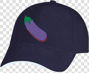 Eggplant Emoji Usa Made Structured Twill Cap With Sandwich   Baseball Cap  HD Png Download