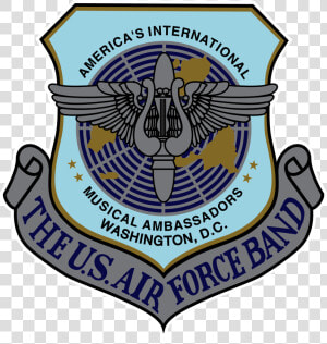 The United States Air Force Band Shield   United States Air Force Band  HD Png Download