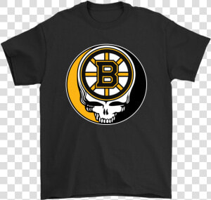 Nhl Team Boston Bruins X Grateful Dead Logo Band Shirts   Boston Bruins  HD Png Download