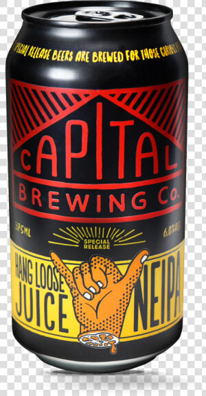 Hang Loose Juice Capital Brewing Co  HD Png Download