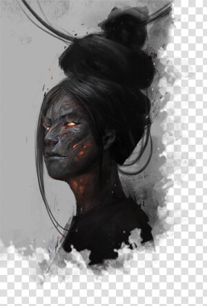 Smoke Genasi  HD Png Download