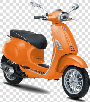 Click To Enlarge Image Piaggio Vespa Sprint Orange   Vespa Sprint 2019 Orange  HD Png Download