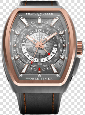 V45 Tt 5n   Franck Muller Vanguard World Timer  HD Png Download