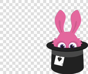 Cartoon Hat Magic Free Picture   Rabbit Out Of A Hat Clipart  HD Png Download