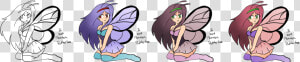 Moemon Butterfree   Fairy  HD Png Download