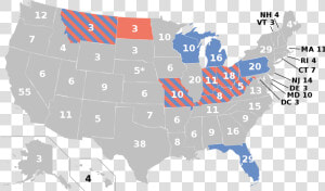 Trump Vs Warren Polls  HD Png Download