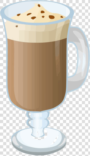 Coffee Hot Chocolate Clip Art   Caffe Latte Clipart  HD Png Download