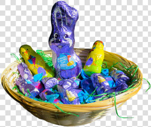 Transparent Easter Egg Basket Png   Gift Basket  Png Download