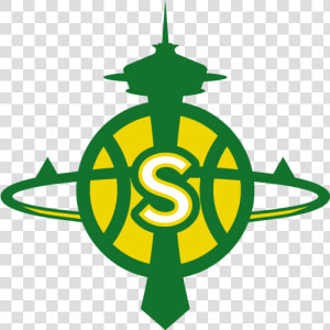 Seattle Supersonics Logo Bball Logo Branding Supersonics   Seattle Supersonics New Logos  HD Png Download