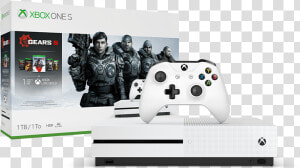 Xbox One S 1tb Gears 5  HD Png Download