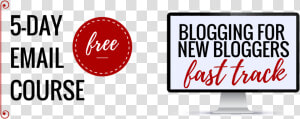 Blogging For New Bloggers Fast Track   Flat Panel Display  HD Png Download