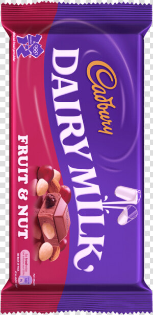 Cadbury Fruit  amp  Nut Chocolate Png Image Free Download   Chocolate Bar  Transparent Png