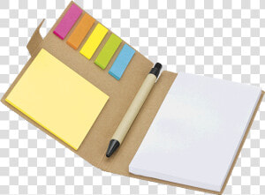 Recycled Notepad With Pen  HD Png Download