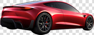 Tesla Roadster 2 In Red Von Der Seite   Tesla Roadster Png  Transparent Png