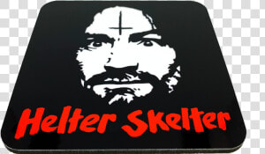 Charles Manson Helter Skelter Drink Coaster   Emblem  HD Png Download