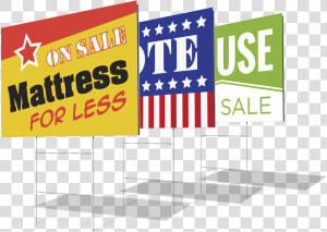 Yard Sign   Coroplast Yard Sign  HD Png Download