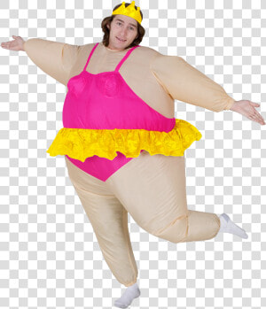 Halloween Costume For Women Inflatable Ballerina Fancy   Transparent Halloween Costume Png  Png Download