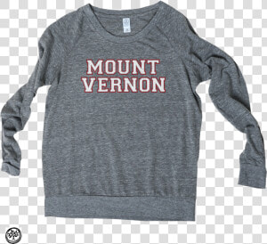 Mount Vernon   Slouchy Pullover   Grey   One Mission  HD Png Download