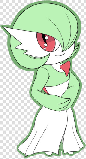 Gardevoir   Png Download   Chibi Gardevoir  Transparent Png