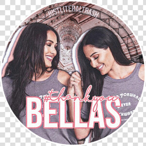  bellatwins  wwe  nikkibella  briebella  thankyoubellas   Label  HD Png Download