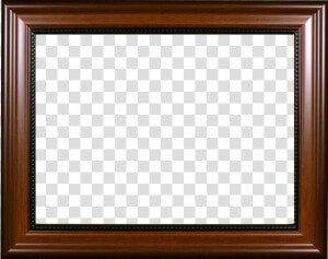 Walnut With Bead Certificate Frame Made At Wyman Frame  HD Png Download