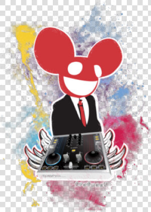 Deadmau5   Iphone Deadmau5 Wallpaper Red  HD Png Download