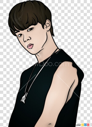 How To Draw Jimin  Bangtan Boys  HD Png Download