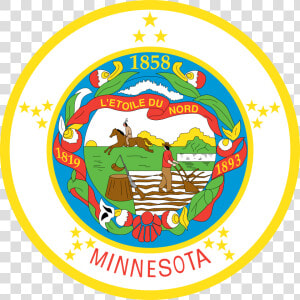 Minnesota State Seal Png   Minnesota State Flag  Transparent Png