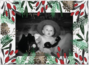 Holiday Photo Card data caption class   Candy Cane  HD Png Download