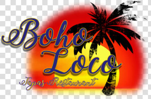 Boho Loco Tapas Restaurant   Png Download   Calligraphy  Transparent Png