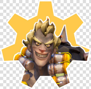 Gear Icons For Junkrat From Overwatch Please Credit   Cartoon  HD Png Download