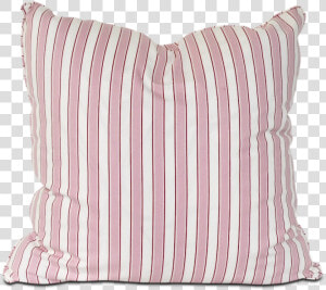 Pink And White Striped Cushions  HD Png Download