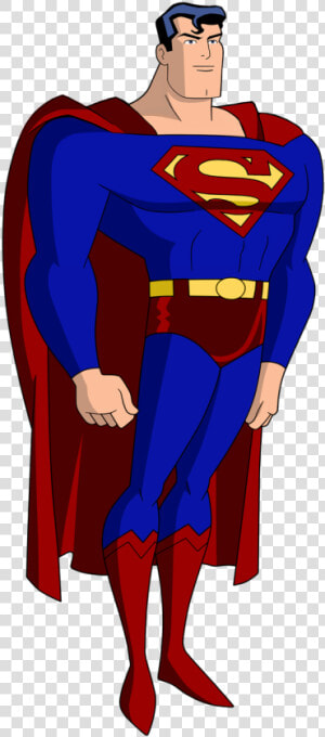 Superman Bruce Timm Style 2016 Custom By Noahlc   Superman Justice League Unlimited  HD Png Download