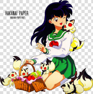 Inuyasha Anime Pngs Renders   Kagome Higurashi Render  Transparent Png