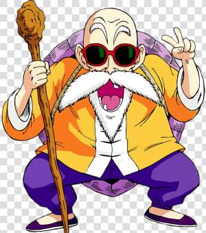 Dragon Ball Master Roshi   Maestro Roshi  HD Png Download