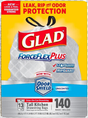 Glad Trash Bags  HD Png Download